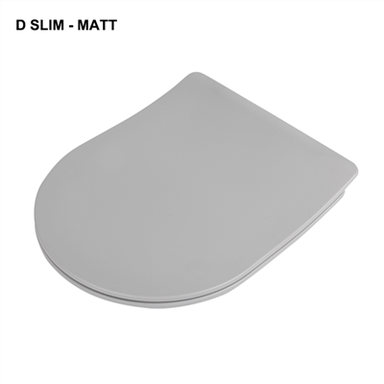 WC deska Matt Grey